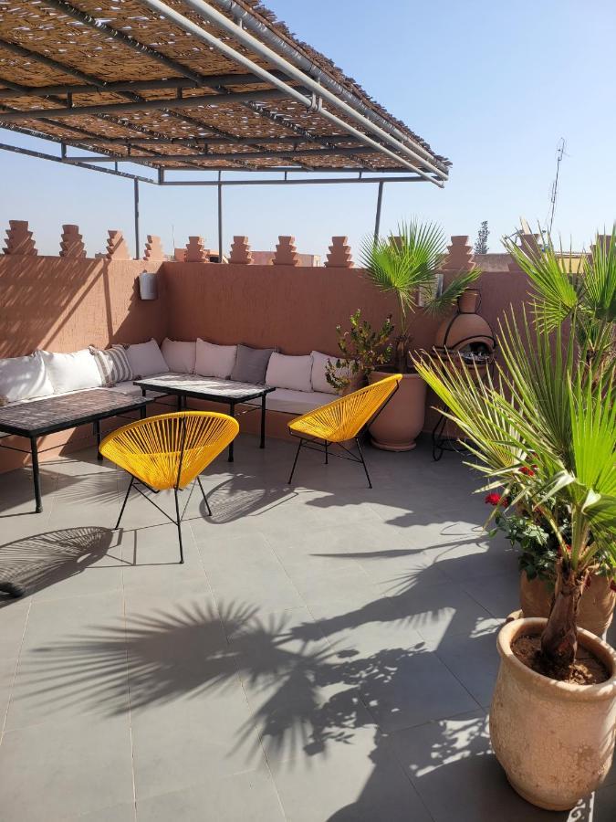 Riad Melilo Avec Piscine Chauffee Marrakesh Extérieur photo