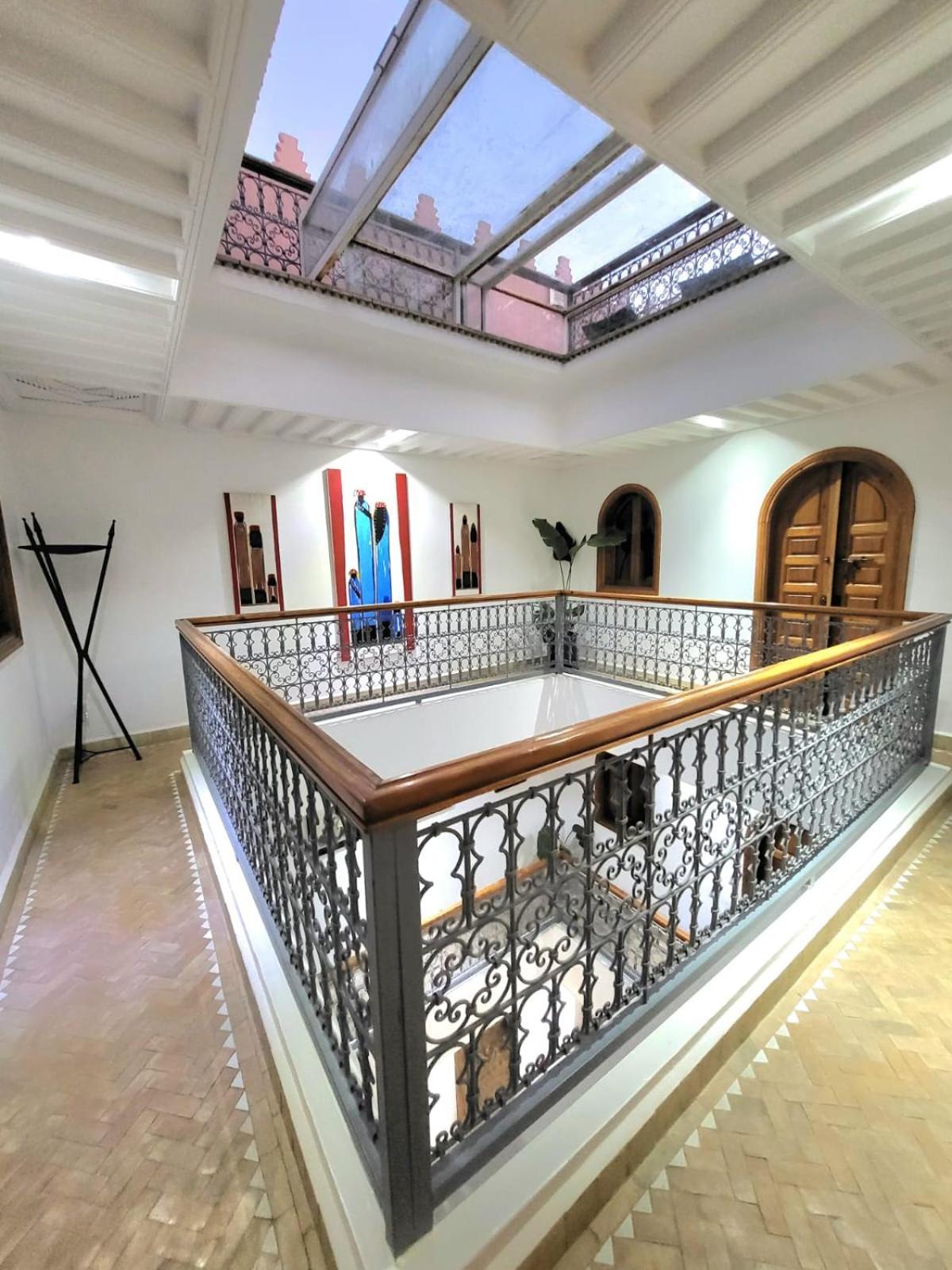 Riad Melilo Avec Piscine Chauffee Marrakesh Extérieur photo