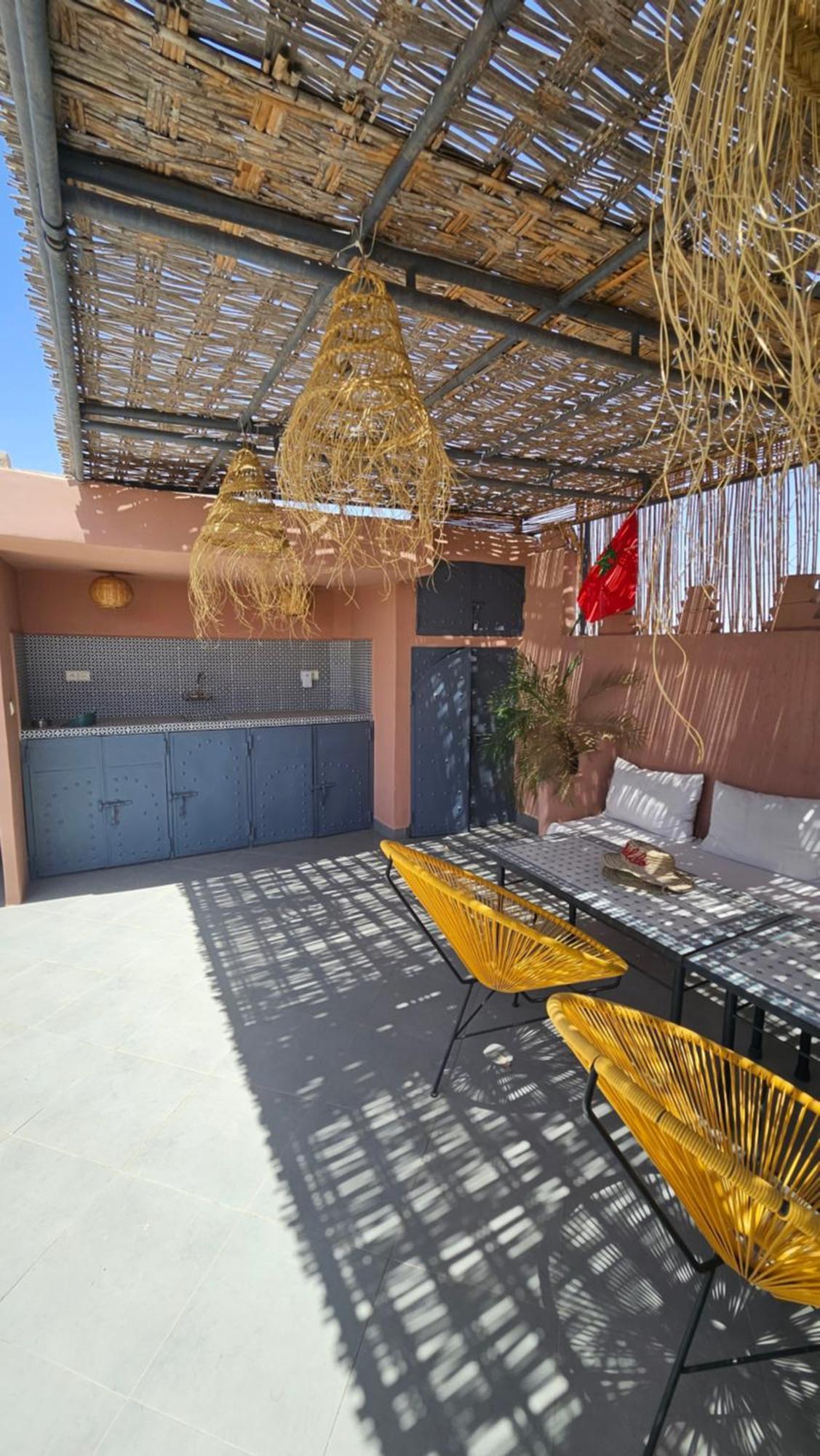 Riad Melilo Avec Piscine Chauffee Marrakesh Extérieur photo