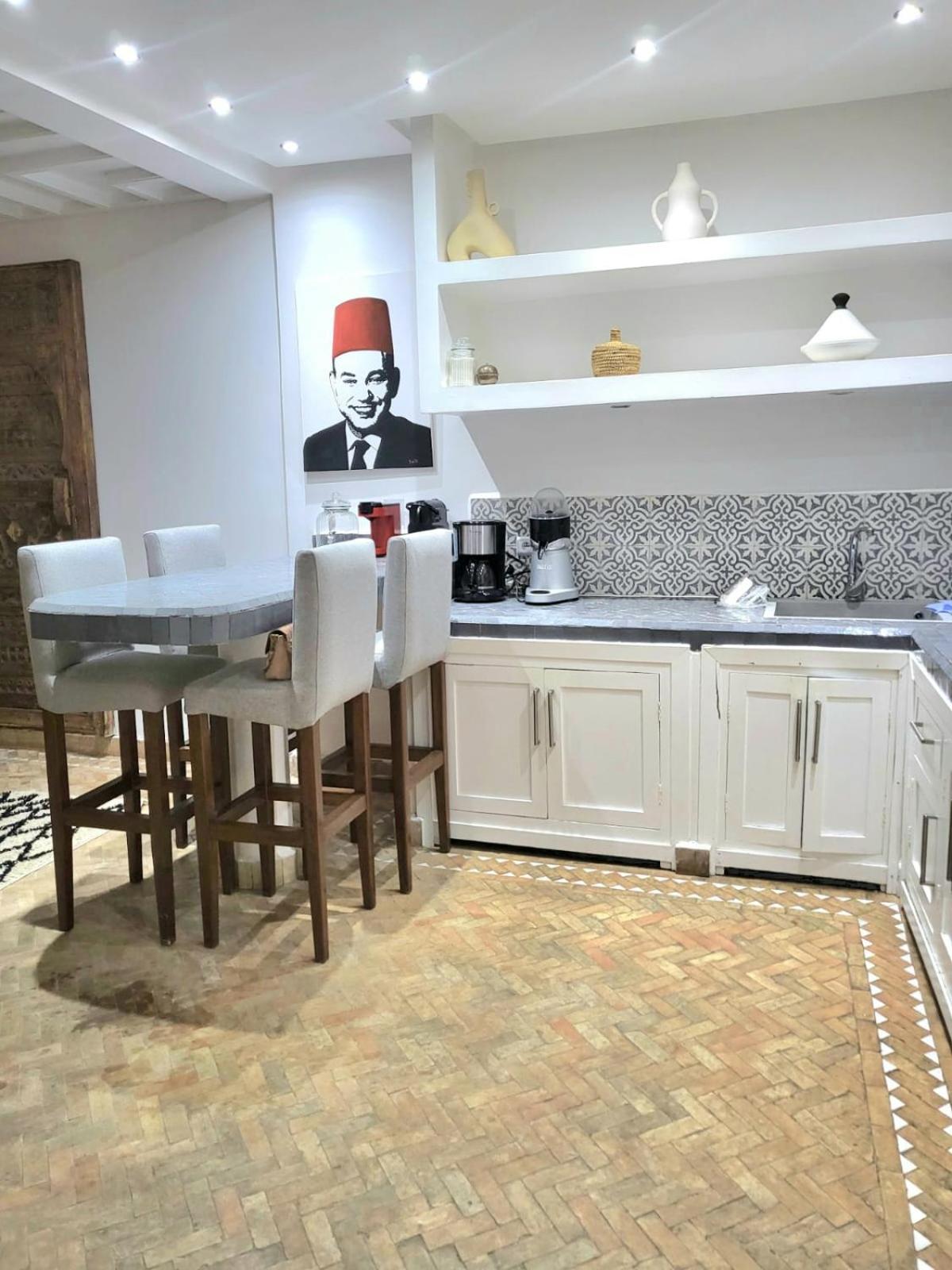 Riad Melilo Avec Piscine Chauffee Marrakesh Extérieur photo