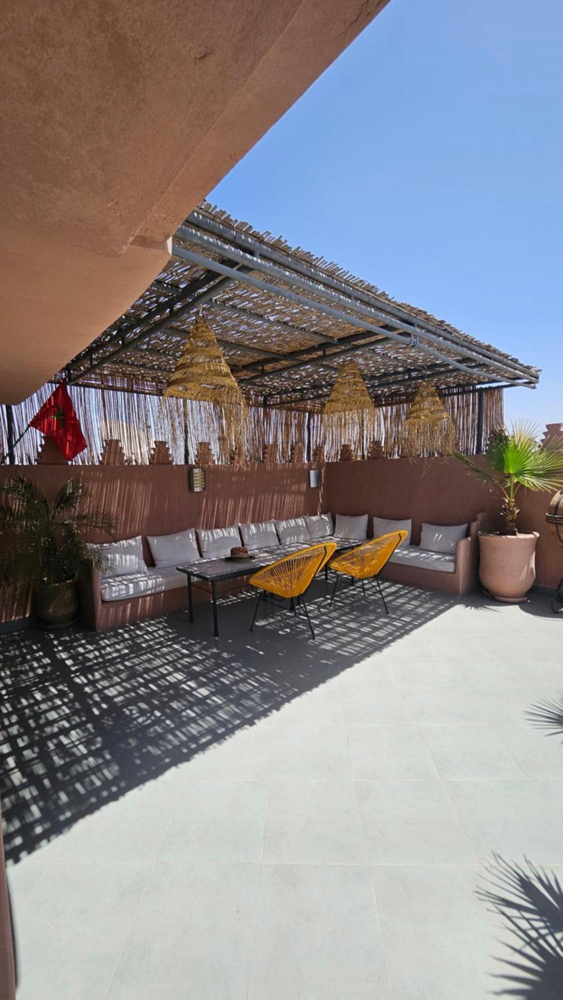 Riad Melilo Avec Piscine Chauffee Marrakesh Extérieur photo