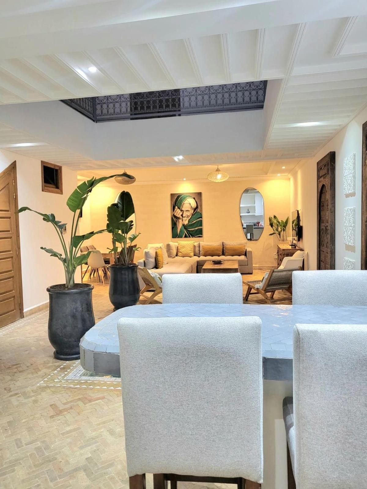 Riad Melilo Avec Piscine Chauffee Marrakesh Extérieur photo
